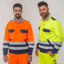 Jacket with reflective strips (Jacket HI VIS)